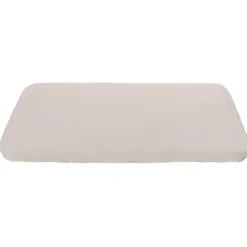 Sebra Junior Fitted Sheet, Organic - Seabreeze Beige