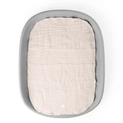 Sebra 6-Layer Muslin Changing Pads, Set of 2 - Rose