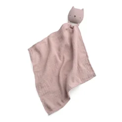 Sebra Natural Rubber Teething Ring with Cloth, Squirrel Zappy