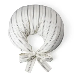 Sebra Nursing Pillow, Organic Cotton - Cream Stripe