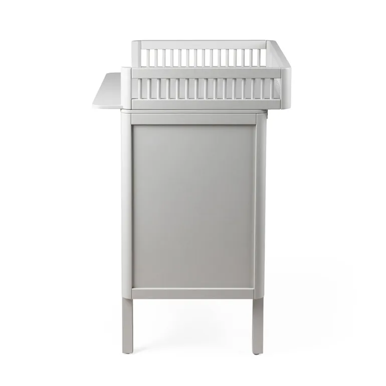 Sebra puslebord i træ, 2-i-1 design m. skuffer - Stone