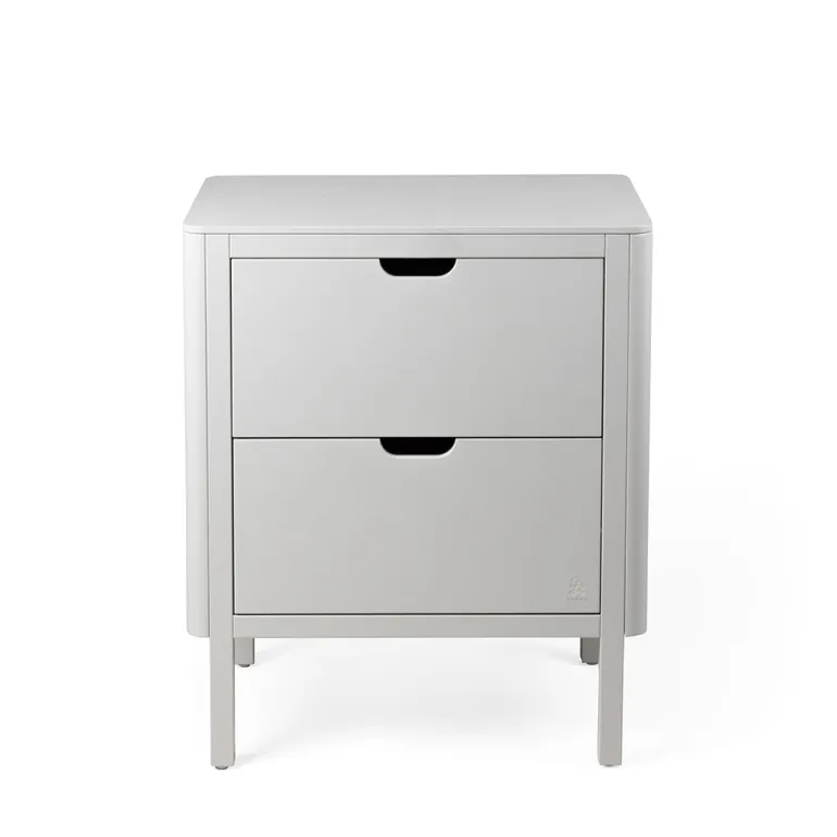 Sebra puslebord i træ, 2-i-1 design m. skuffer - Stone