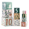 Sebra Stacking Blocks, Set of 10 - Pixie/Dragon