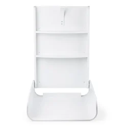 Sebra Væghængt puslebord i træ, Classic white