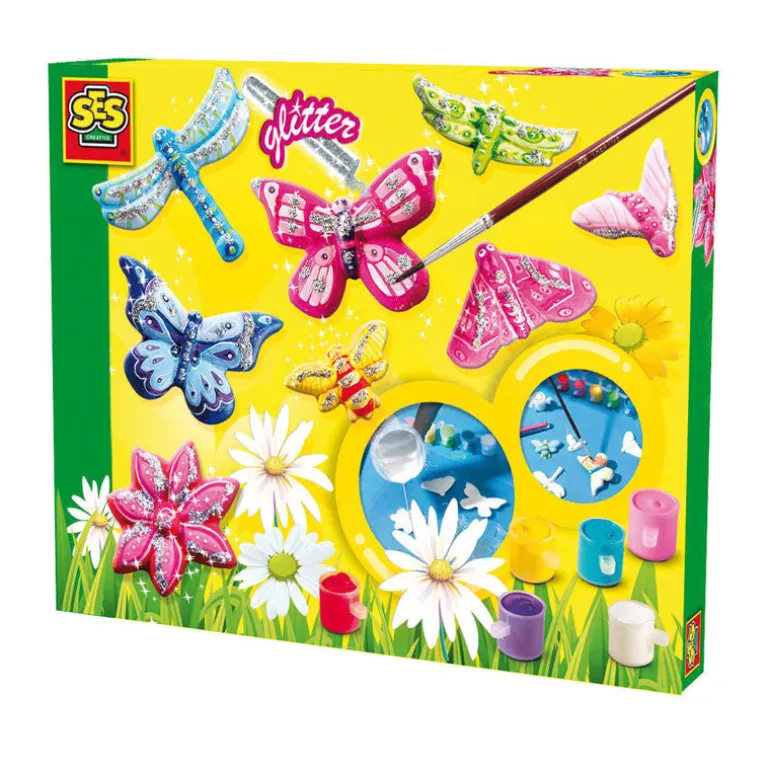 SES Creative Creative Kit - Cast Glitter Butterflies