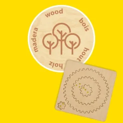 SES Creative Wooden Spiral Drawing Set