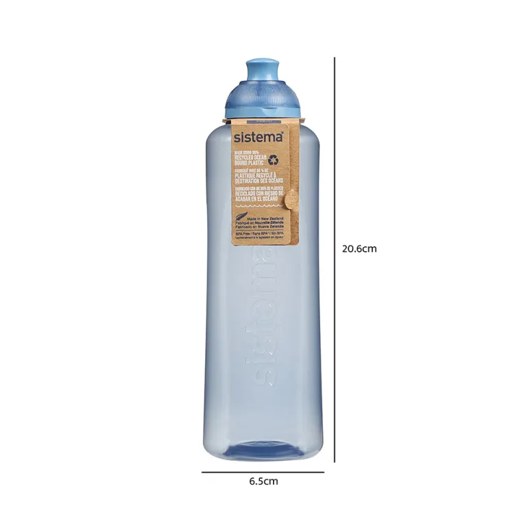 Sistema Swift Squeeze Drinking Bottle, 480 ml – Mountain Blue