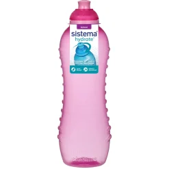 Sistema Water Bottle, Twist 'N' Sip 620 ml - Pink