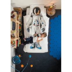 Snurk Adult Bedding, Organic - Astronaut