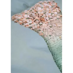 Snurk Adult Bedding, Organic - Mermaid Aqua