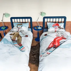 Snurk Organic Adult Bedding - Ski Boy