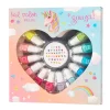 Souza Nail Polish Set for Kids, 12 Nail Polishes + Nail Stickers