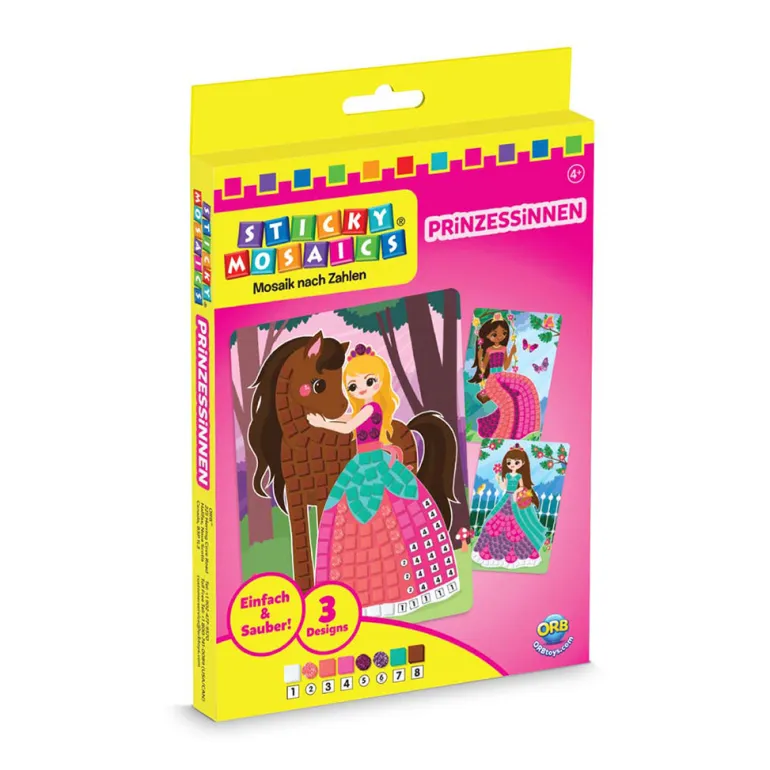Sticky Mosaics Princess, Travel Set
