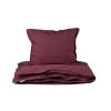 Studio Feder Adult Bedding, Organic Percale - Burgundy