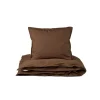 Studio Feder Adult Bed Linen, Organic Percale – Bark