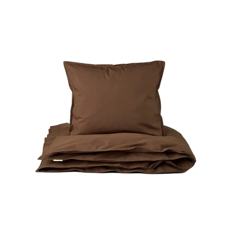 Studio Feder Adult Bed Linen, Organic Percale – Bark