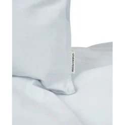 Studio Feder Adult Duvet Set, Organic - Light Blue