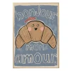 Studio Loco Children's Poster, Croissant - Various Sizes