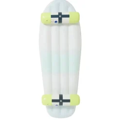 Sunnylife Inflatable Mattress, Skateboard - Blue/Lime - Ages 6 and Up