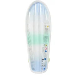 Sunnylife Inflatable Mattress, Skateboard - Blue/Lime - Ages 6 and Up