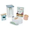Tender Leaf, Dollhouse Furniture - Bathroom