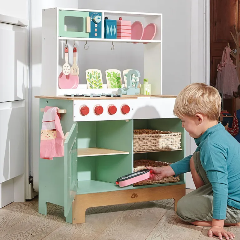 Tender Leaf, Wooden Play Kitchen - Large