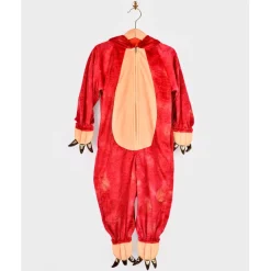 The Good Fairy Animal Costume, Dinosaur Triceratops Jumpsuit - Ages 3-5