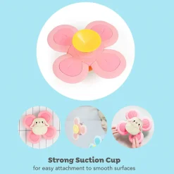 Tiger Tribe Baby Toy, Sensory Spinner - Bunny