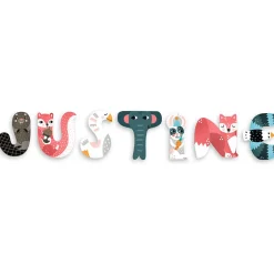 Vilac Animal Alphabet Letters, Design by Michelle Carlslund – A–Z