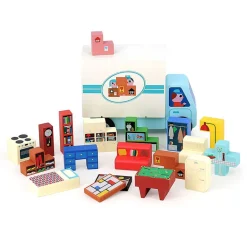 Vilac - 19-Piece Logic Puzzle – Moving Truck