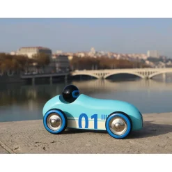 Vilac - Vintage Race Car - Old Sport - Turquoise