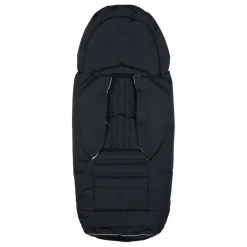 Voksi Footmuff, City North Stroller Bag, OEKO-TEX - Black Cream