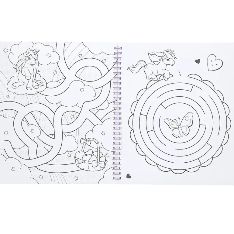 Ylvi Coloring Book with Sequins