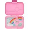 Yumbox XL Lunchbox with 4 Compartments, Tapas - Capri Pink/ Rainbow Tray